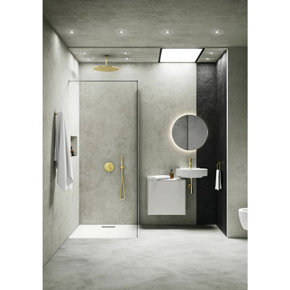 Смесител за ванна - вграден душ Ideal Standard Atelier Joy златен мат без вграденото тяло
