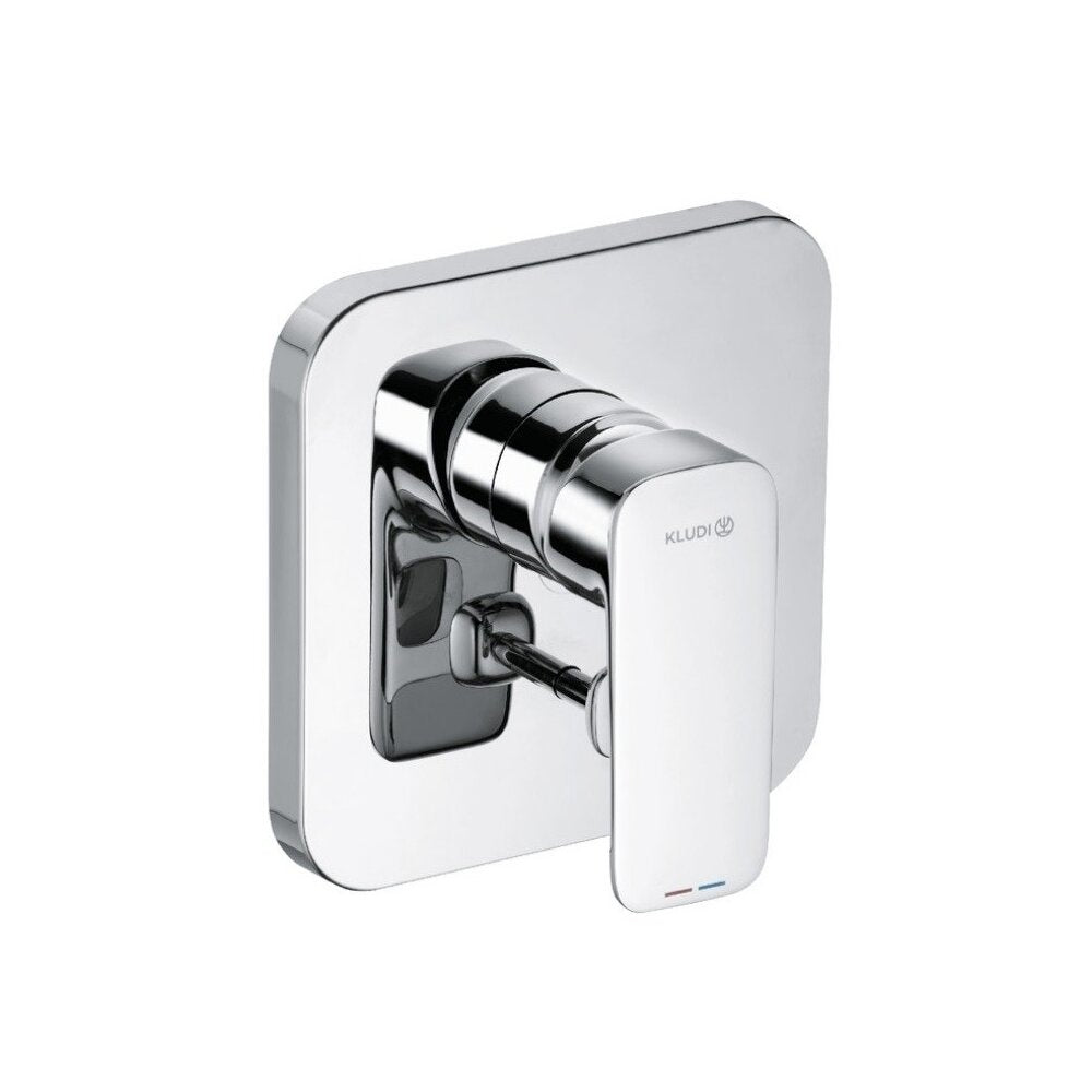 Kludi Pure&Style Concealed Shower-Bath Mixer in Glossy Chrome without Built-in Body