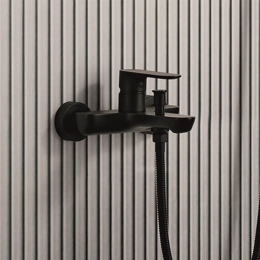 Bathtub-Shower Inter Ceramic Elinor Single-Handle Matte Black Finish