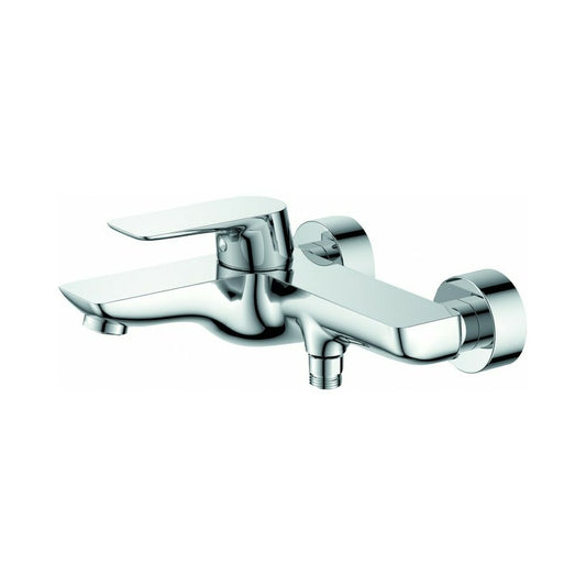 Inter Ceramic Noemi Single-Handle Bathtub-Shower Faucet Chrome Gloss Finish