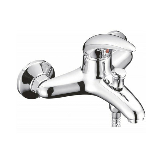 Bathtub-Shower Inter Ceramic Piedmont Single-Handle Glossy Chrome