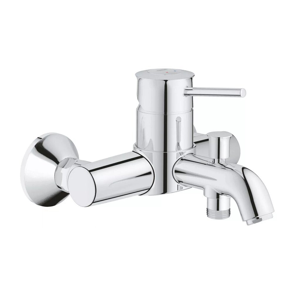 Смесител за вана-душ с една ръкохватка Grohe Start Classic хром гланц