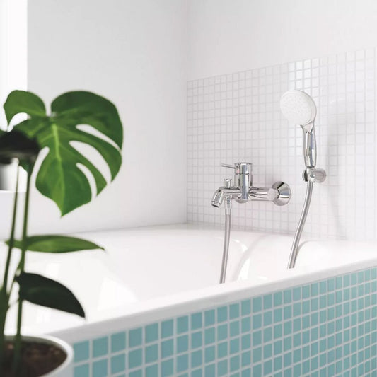 Смесител за вана-душ с една ръкохватка Grohe Start Classic хром гланц
