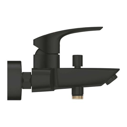 Смесител за вана - черен мат Grohe Eurosmart New
