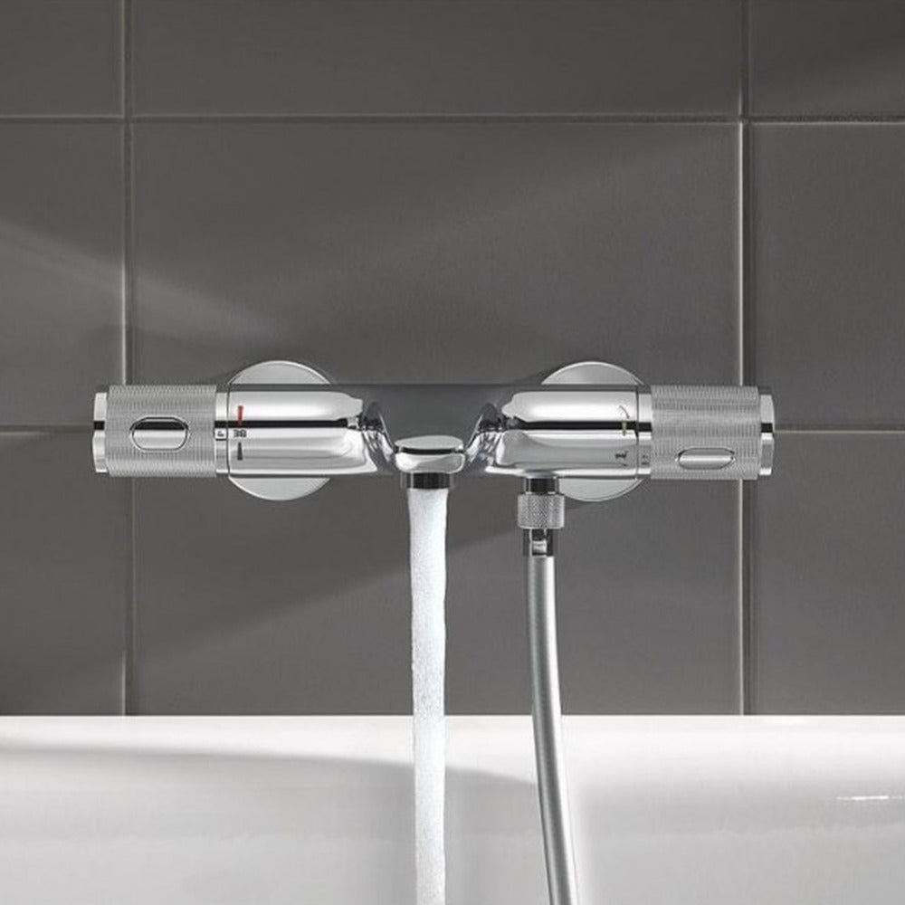 Термостатна смесителна батерия за вана-душ Grohe Grohtherm 1000 Performance, хромирана