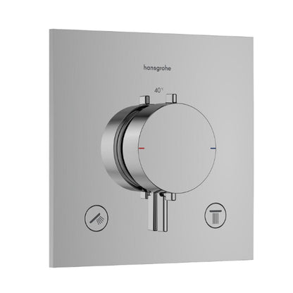 Термостатен смесител за вана-душ Hansgrohe Ecostat Comfort E с хромирано покритие без вградена част