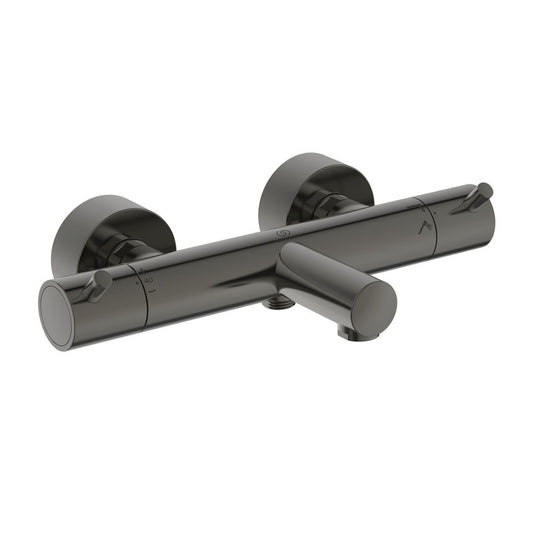 Термостатна батерия за вана-душ Ideal Standard Ceratherm T125 в цвят Magnetic Grey