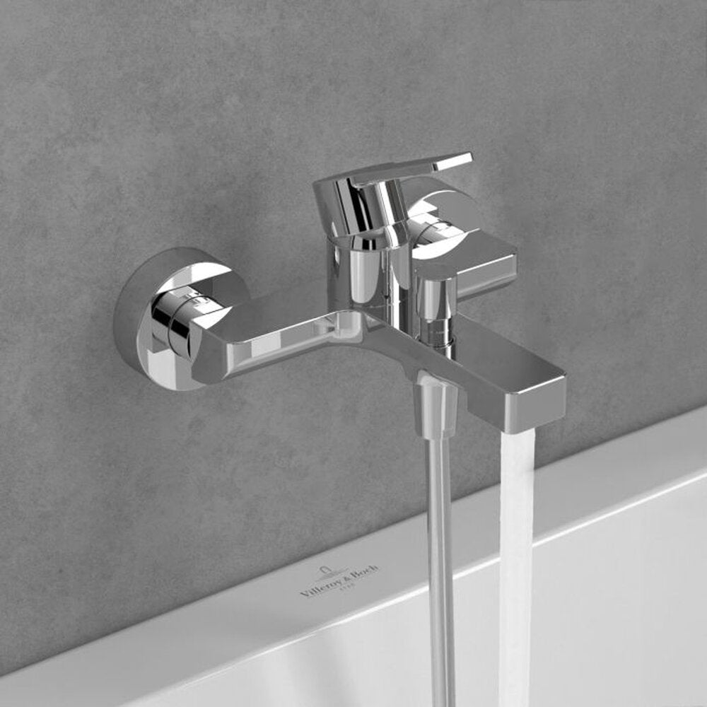Смесител за вана-душ Villeroy&Boch Architectura с един лост хром гланц