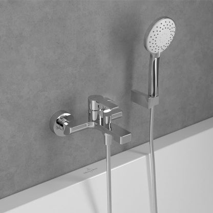 Смесител за вана-душ Villeroy&Boch Architectura с един лост хром гланц