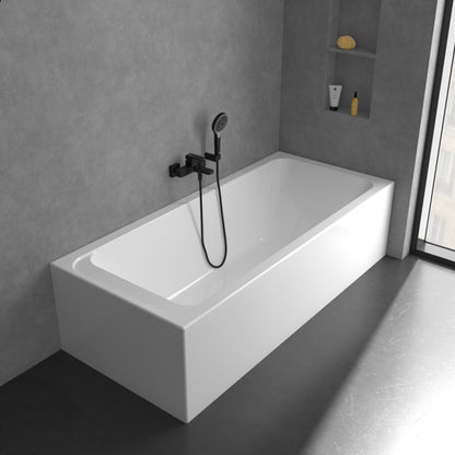Смесител за вана-душ Villeroy&Boch Architectura Square с един лост черен мат