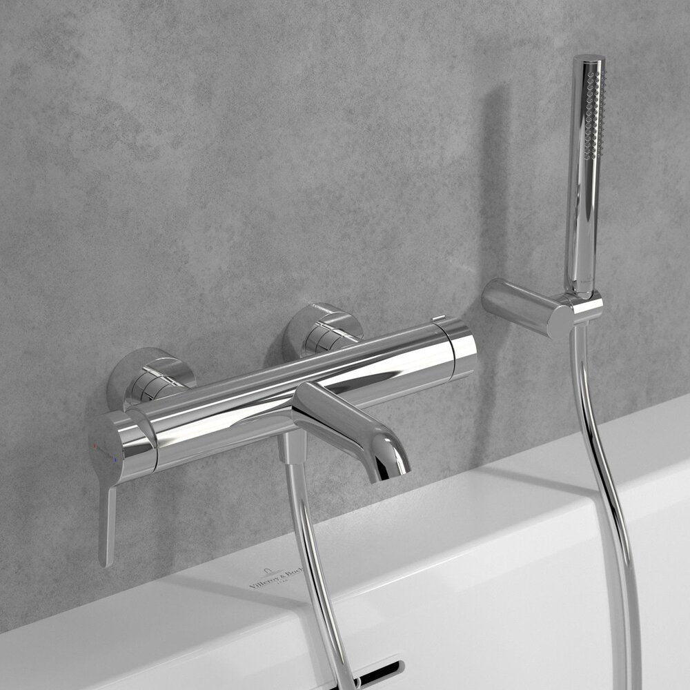 Смесител за вана-душ Villeroy&Boch Skyla с една ръкохватка хром гланц