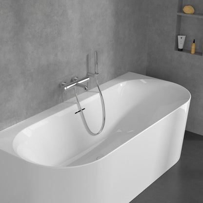 Смесител за вана-душ Villeroy&Boch Skyla с една ръкохватка хром гланц
