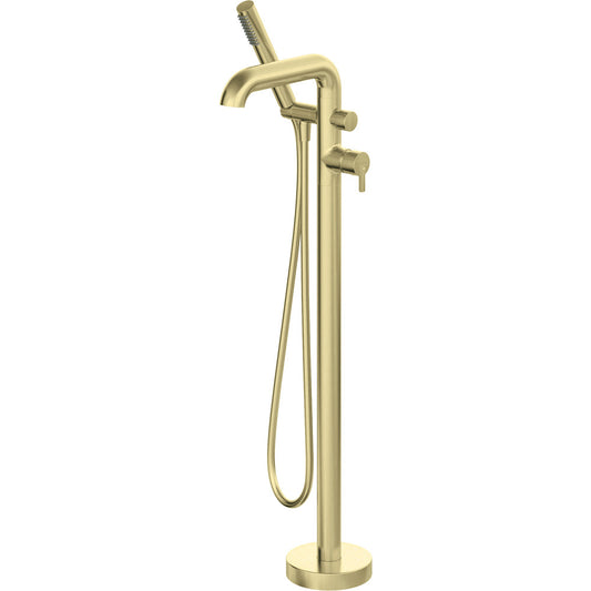 Freestanding Bathtub Faucet Deante Silia Brushed Gold