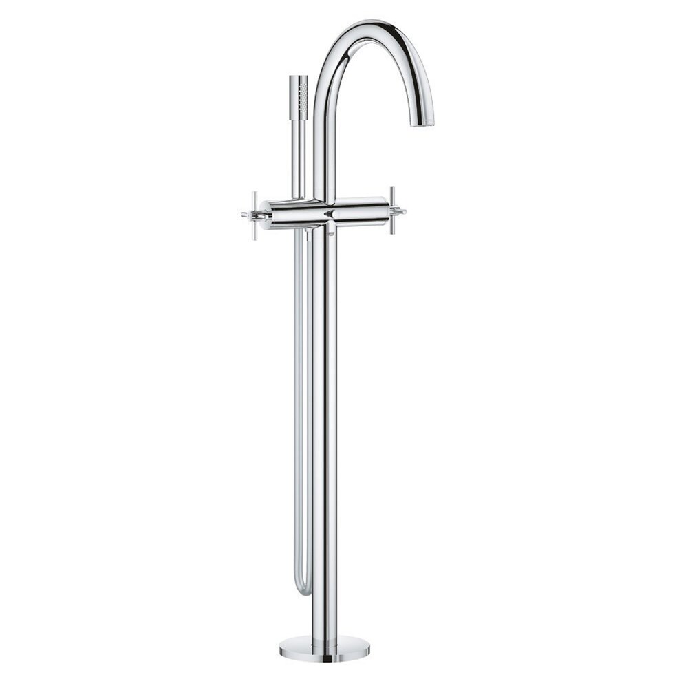 Смесител за вана - душ свободностоящ Grohe Atrio хром блестящ