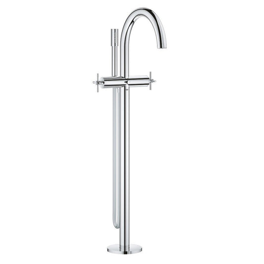 Смесител за вана - душ свободностоящ Grohe Atrio хром блестящ