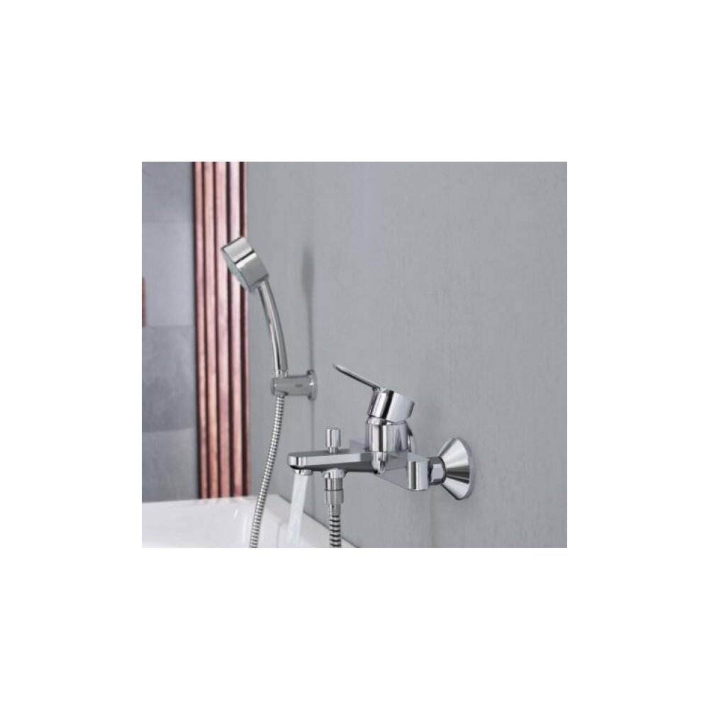 Grohe BauEdge Bathtub - Shower Faucet Chrome
