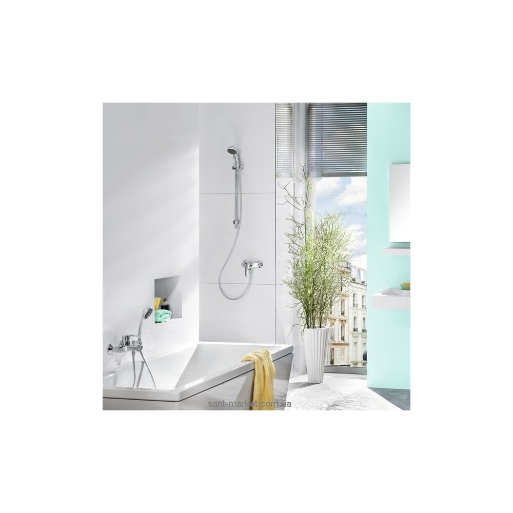 Grohe BauEdge Bathtub - Shower Faucet Chrome