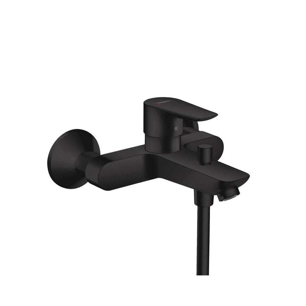 Hansgrohe Talis E Matte Black Bathtub - Shower Faucet