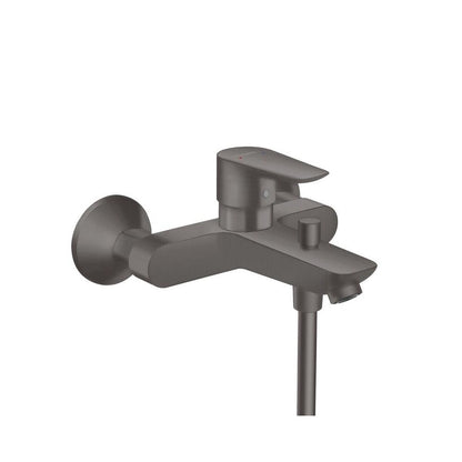 Built-in Bath-Shower Mixer Hansgrohe Talis E Black - Brushed Chrome