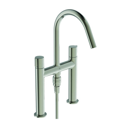 Ideal Standard Atelier Joy Silver Storm Bathtub Faucet with Shower Set