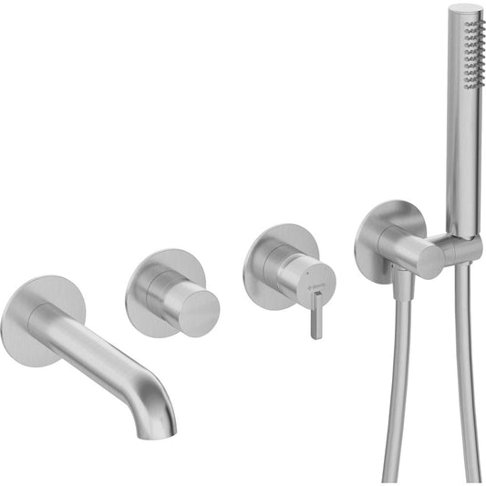 Built-in Bathtub Faucet Deante Silia Gray