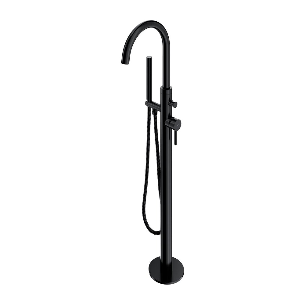 Floor-mounted bathtub faucet Omnires Y black