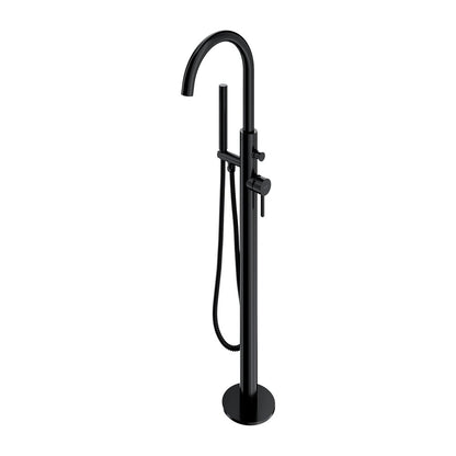 Floor-mounted bathtub faucet Omnires Y black