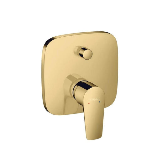 Hansgrohe Talis E Single-Lever Bathtub - Shower Mixer in Glossy Gold