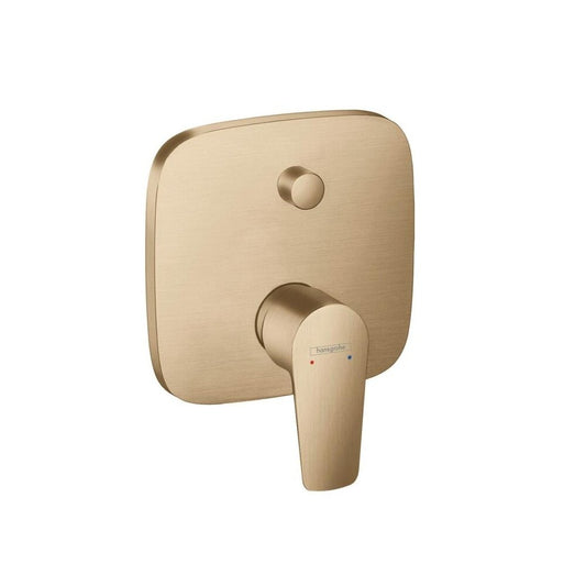 Hansgrohe Talis E Concealed Shower and Bath Mixer in Brushed Bronze