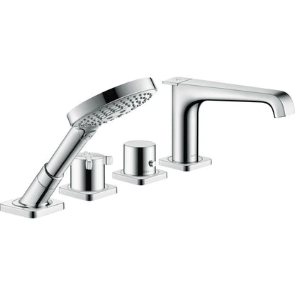 Hansgrohe Axor CitterioE Thermostatic Bathtub Mixer with 4 Elements