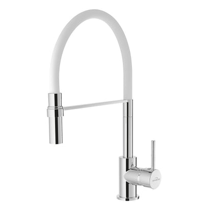 Батерия за кухня Invena Kameleon Sink бяла - хром