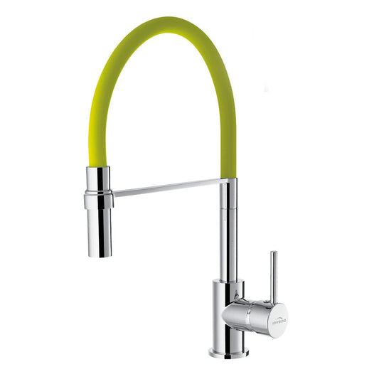 Мивка за кухня Invena Kameleon Sink зелена - хром
