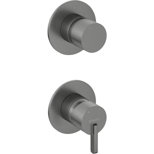 Deante Silia Titanium Shower Faucet with Switch