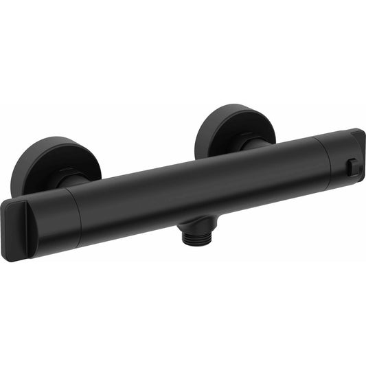Deante Black Thermostatic Shower Faucet