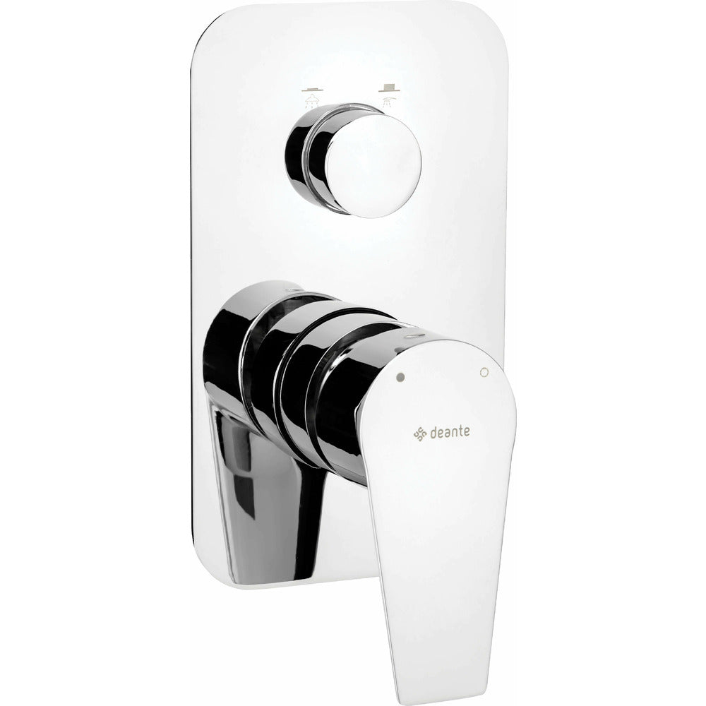 Built-In Single-Handle Shower Faucet Deante Agawa Chrome