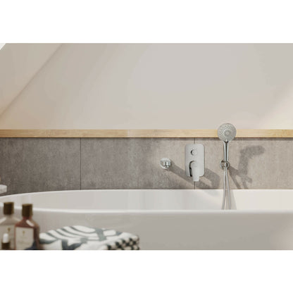 Built-In Single-Handle Shower Faucet Deante Agawa Chrome