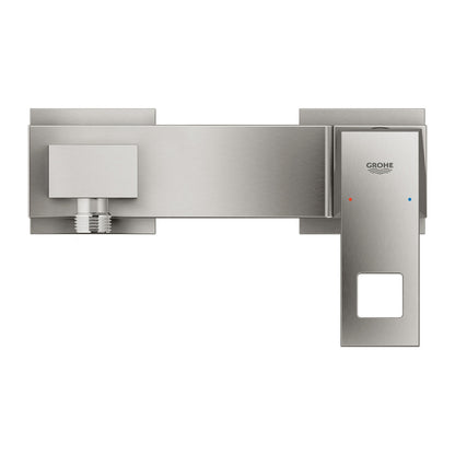 Електронна смесителна батерия Eurocube, хром, Supersteel