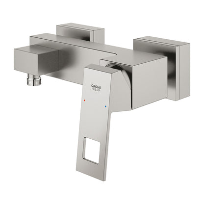 Електронна смесителна батерия Eurocube, хром, Supersteel