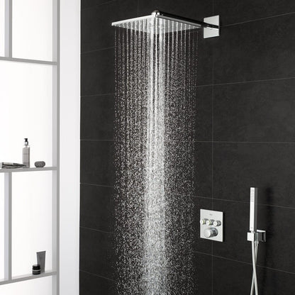 Grohe Grohtherm SmartControl Square Thermostatic Shower Valve with 3 Outlets