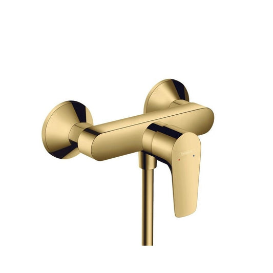 Hansgrohe Talis E Single-Lever Shower Faucet in Glossy Gold