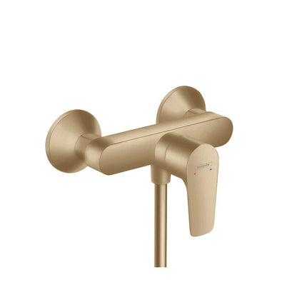 Hansgrohe Talis E Single-Lever Shower Faucet in Brushed Bronze