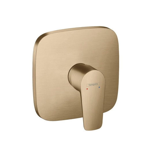Hansgrohe Talis E Single-Lever Concealed Shower Valve in Brushed Bronze