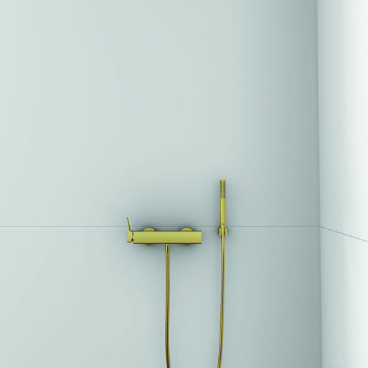 Ideal Standard Atelier Conca Shower Mixer Brushed Gold Single Control