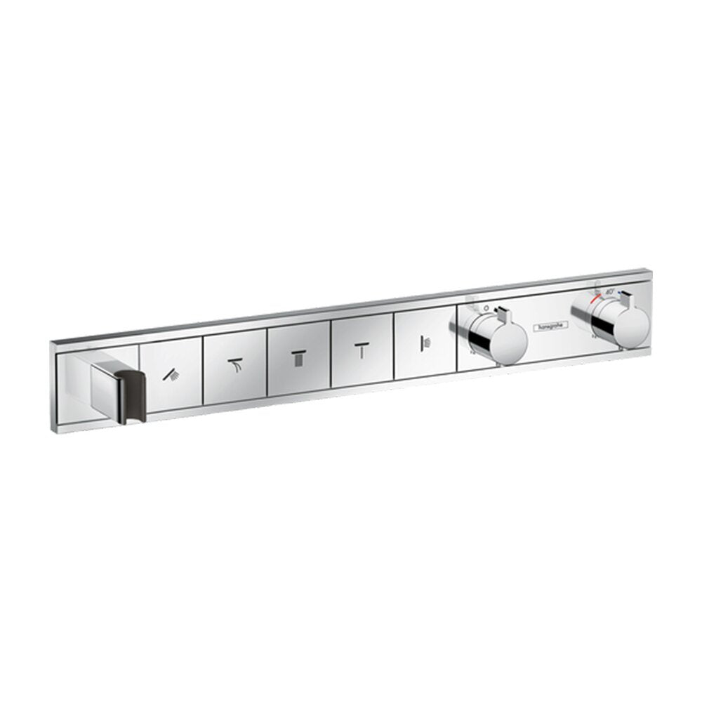 Вградена душ батерия с 5 функции Hansgrohe Rainselect с термостат хром гланц