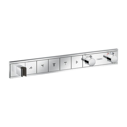 Вградена душ батерия с 5 функции Hansgrohe Rainselect с термостат хром гланц