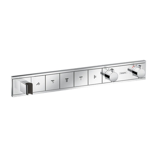 Вградена душ батерия с 5 функции Hansgrohe Rainselect с термостат хром гланц