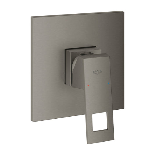 GROHE Eurocube Concealed Shower Mixer Anthracite Brushed Hard Graphite Without Built-in Body