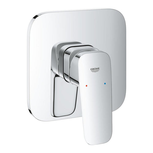 Вградена душ батерия Grohe Cubeo, хром, без вградено тяло
