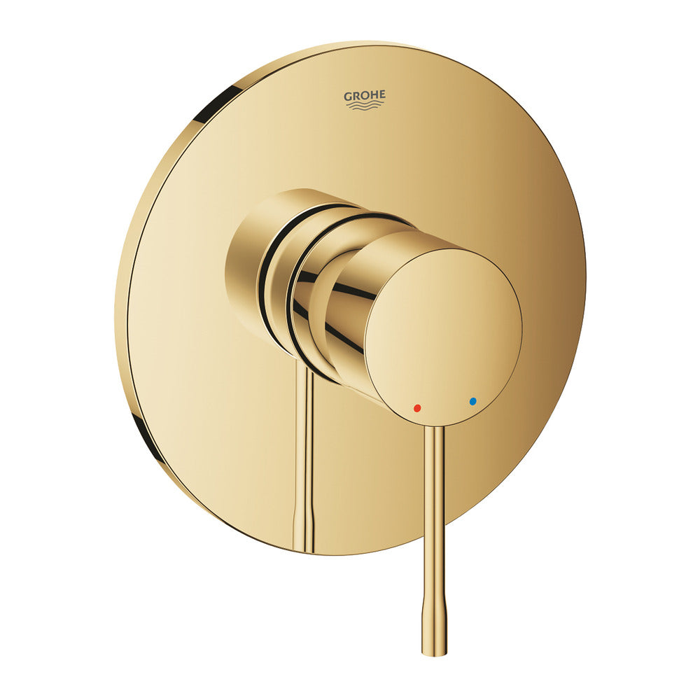 Смесител за душ вграждане Grohe Essence златист гланц Cool Sunrise без вградена част