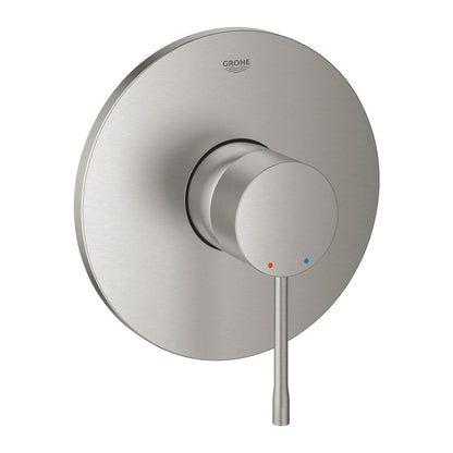 Вградена душ батерия Grohe Essence хром пермат Supersteel без вградена част